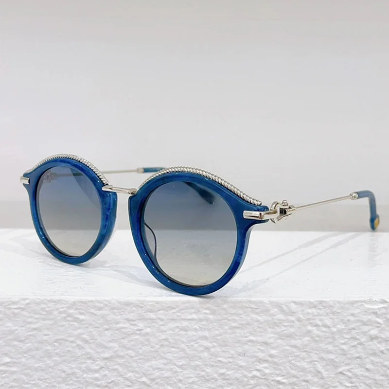

FG40004U 2023 Round Alloy Sunglasses Women Fashion Light Luxury Brand Top Quality Solar Eyeglasses with UV400 Protection