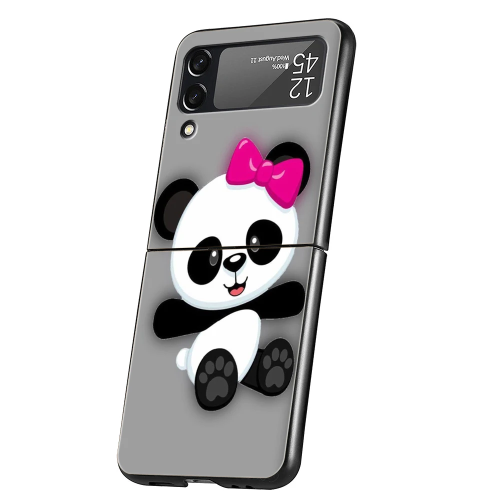 Adorable Panda Transparent Shockproof Phone Case