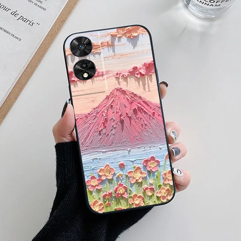 Fashionable Soft Silicone Back Cover - Cute and Stylish Protective Case