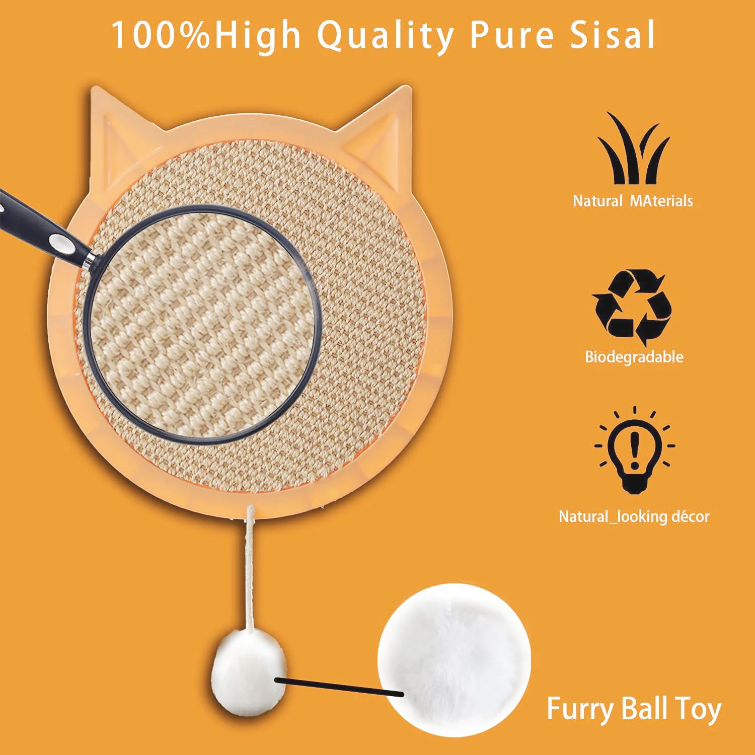 고양이 모양 사이 잘삼 고양이 Scratcher 벽 흡입 고양이 Scratcher 작은 공 고양이 발톱 분쇄기 고양이 장난감 보호 가구