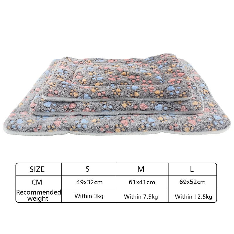Flannel Thickened Pet Bed Mat 6