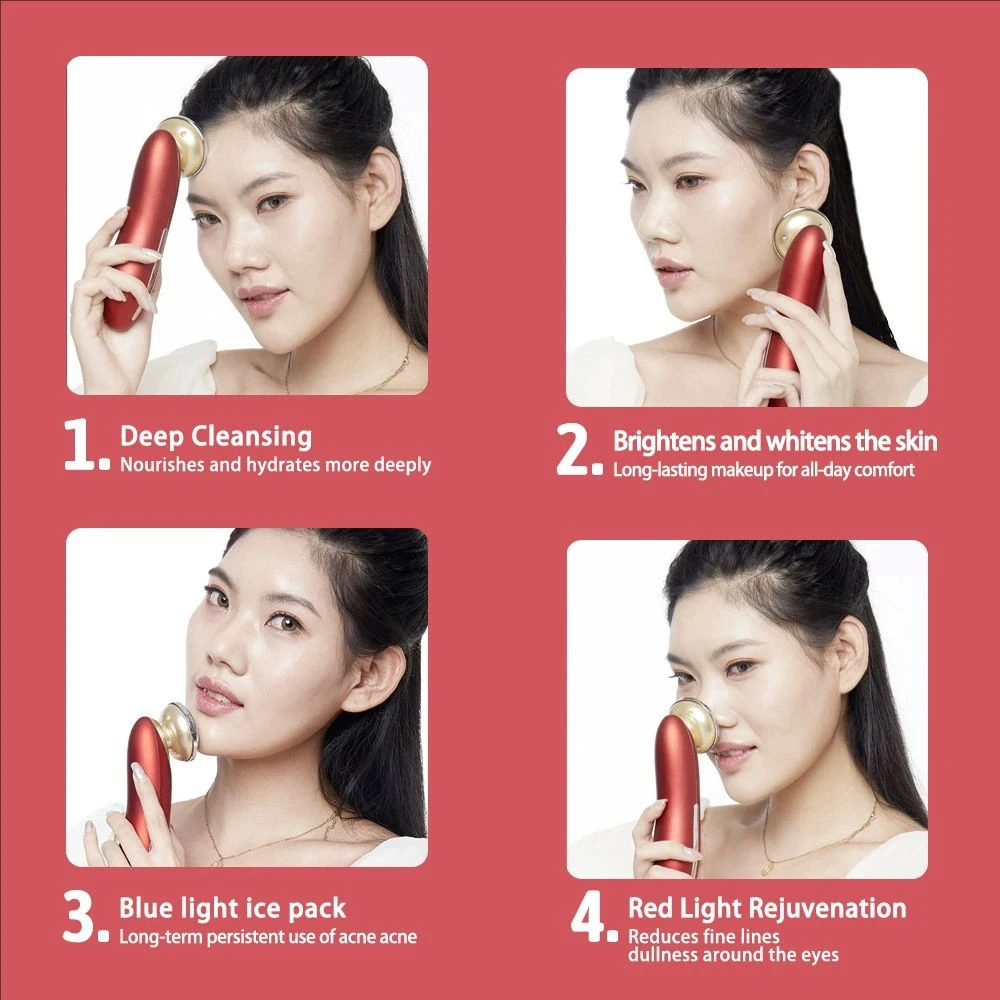 Multifunctional Facial Skin Care Beauty Massager Electric Facial Massage Device Clean Face Skin Rejuvenation Lifting Tighten