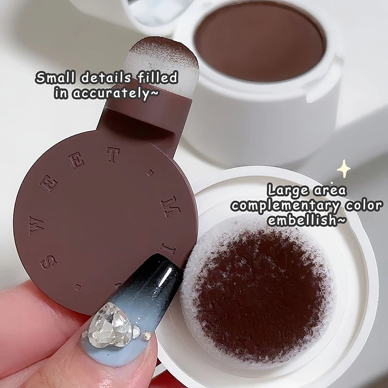 3 Colors Hairline Powder Hair Root Cover Up Waterproof Lasting Instant Modified Repair Natural Hair Shadow Powder Concealer Pen