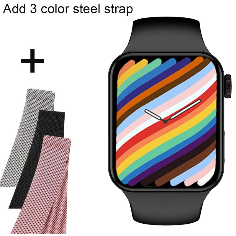 2022 Smart Watch Series 7 IWO Smartwatch Men Women 44mm BT Call Sports Fitness Tracker Clock For Apple Xiaomi Huawei PK X8 Max 