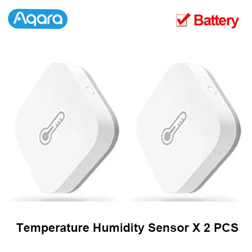 Aqara Temperature Sensor Smart Air Pressure Humidity Environment Sensor Smart Control Zigbee Smart Home For Xiaomi APP Mi Home 