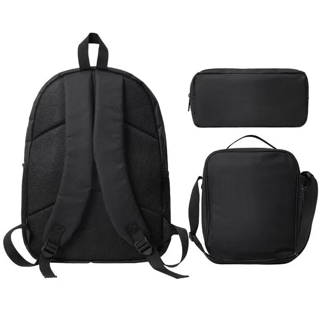 Kinder Schulrucksack Set 15L - Italian Brainrot Design Mit Lunchbag & Federmäppchen