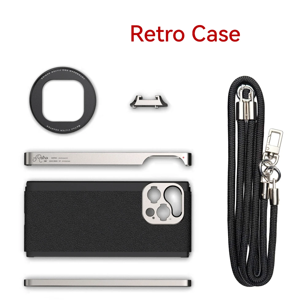 Fotorgear iPhone16 Pro用　ほぼ未使用 fotorgear Retro Photography Kits For iPhone 16Pro For iPhone