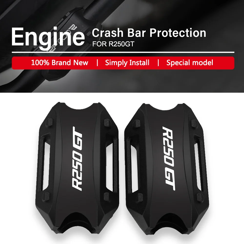 

Motorcycle 25mm Rcing Engine Crash bar Protection Bumper Decorative Guard Block FOR SUZUKI R250GT R 250GT R250 GT R 250 GT