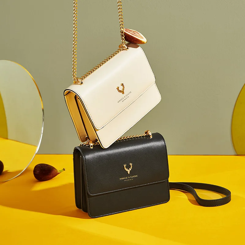 Fashion chain bag small bag female  new trendy wild cross-body shoulder bag autumn and winter atmospheric small square bag