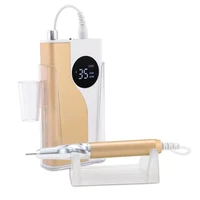 35000RPM Brushless 85W Nail Drill Rechargeable Manicure Electric Machine Cordless Nail File Pedicure Drilling Quiet Motor Handle 1