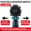 LYUWO 1/4 Inch Brushless Electric Screwdriver 20+1 High Torque Variable Speed Cordless Drill Power Tool For Makita 18V Battery 5