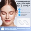 Korean Skin Care Hyaluronic Acid Microneedles Eye Patches 10-100PCS for Anti Wrinkle Dark Circle Moisturizing Under Eye Gel Pad 3