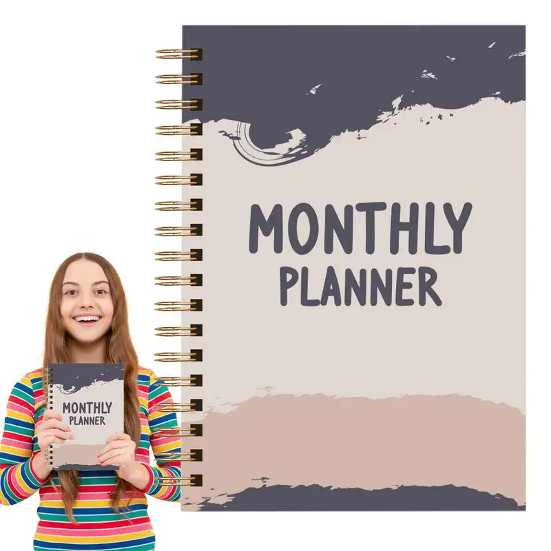 

2024 Calendar Book Time Management Planner With Monthly View Planning Calendar Book With Enough Blank Area For Men Women