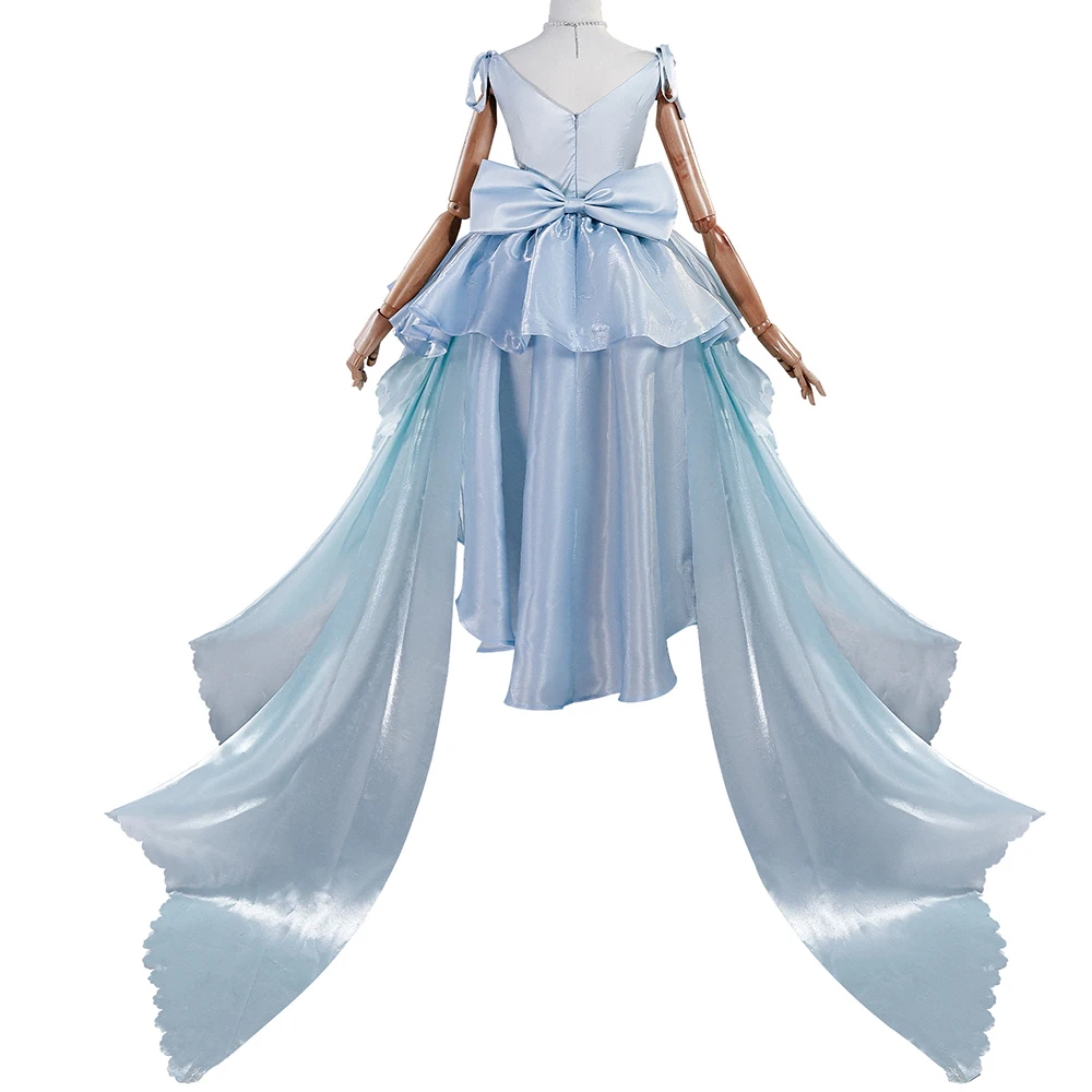 Re:Zero - Starting Life in Another World-Inspired Emilia Wedding Dress Cosplay Costume for Women