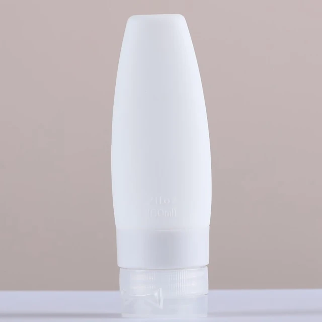 garrafas de cosméticos de silicone portáteis