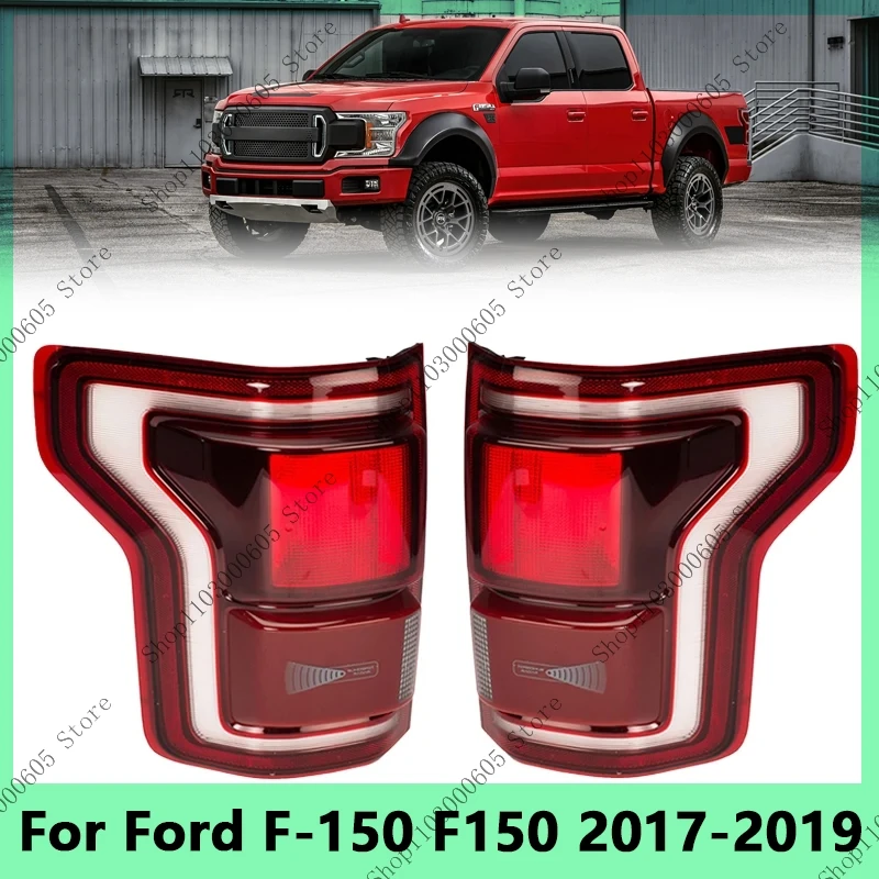 

HL3Z-13405-C For Ford F-150 F150 2017 2018 2019 LED Rear Turn Signal Tail Lamp Brake Driving Reversing Lamp Tail Light Assembly