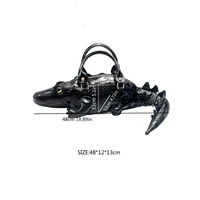 Purses and handbag luxury Designer Women's bag Purse pu leather high quality handmade handbags funny Shape Shoulder bag - Image 2