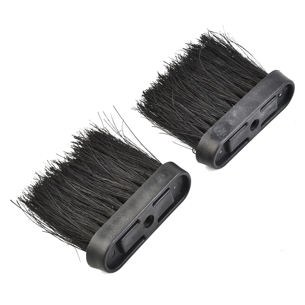 2pcs S/m Fireplace Brushs Oblong Replacement Spare Hearth Brush Head Refill For Companion Sets Stoves Accessories 4 10 pack dust bags collector sets for uwant v100 k100 robot vacuum cleaner dust bags replacement spare parts reusable