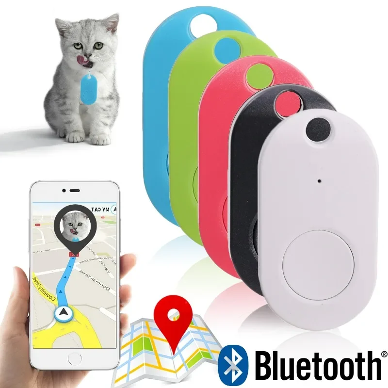 Portable GPS tracker Bluetooth Key Finder Locator for Dog Pet Wallet Keychain Luggage Alarm Reminder