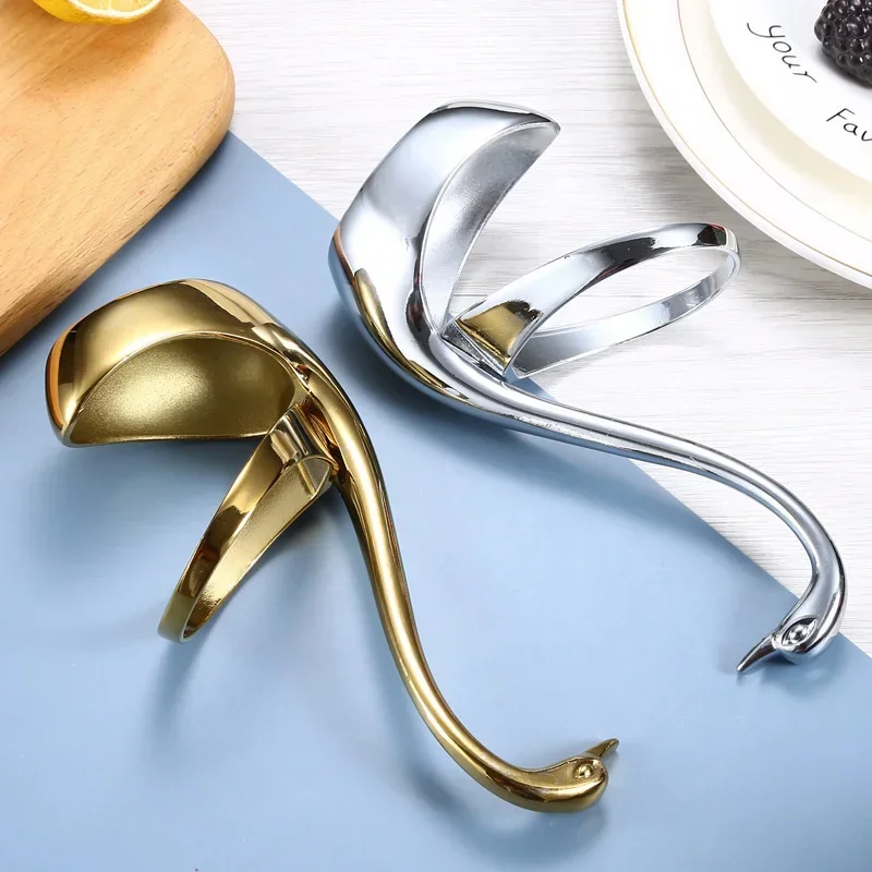 European Swan Tableware Holder Stainless Steel Spoon and Fork Base Elegant Utensil Stand Home Decor and Kitchen Organization 5