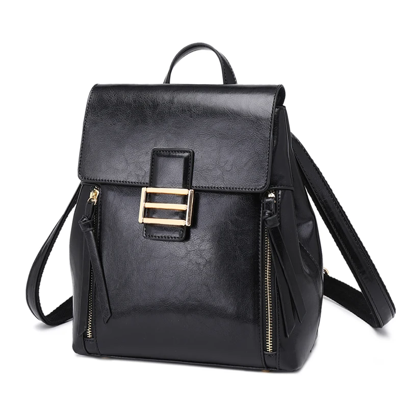 

Fashion Cowhide Leather Back Pack Bag Famous Mini Purse Bags Newest Girls Women Backpack