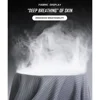 NO LOGO Men's Quick Dry Short Sleeve Gym Running Moisture Wicking Round Neck T-Shirt Training Exercise Gym Sport Shirt Tops 4
