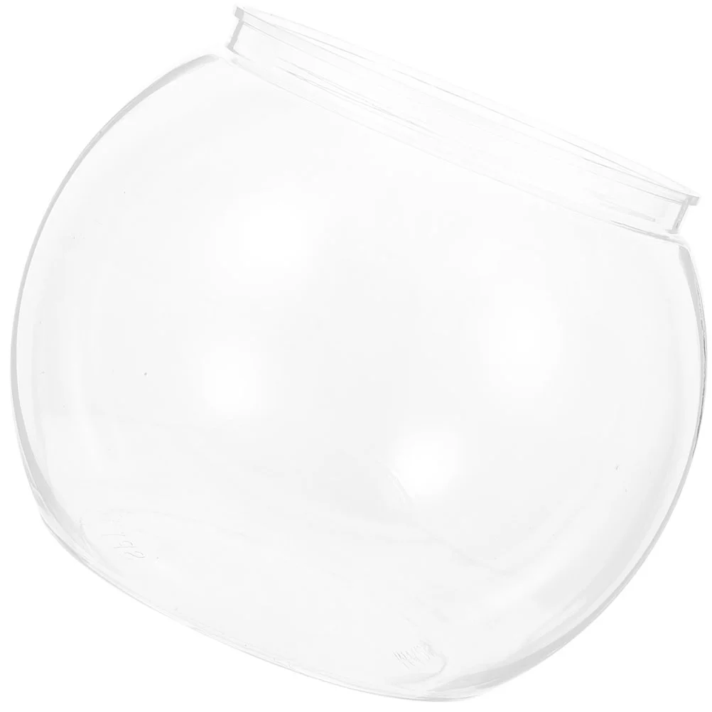 Tank Bowl Vaso Plastica Betta Round Terrarium Planter Bubble Hydroponic Aquarium Globe Ciotole Clear Goldfish Pot Desk Tabletop