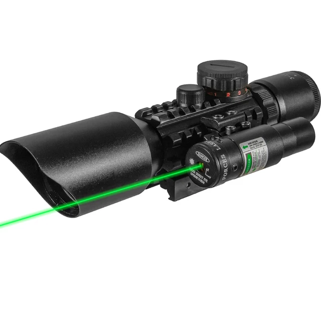 3-10X42 green laser