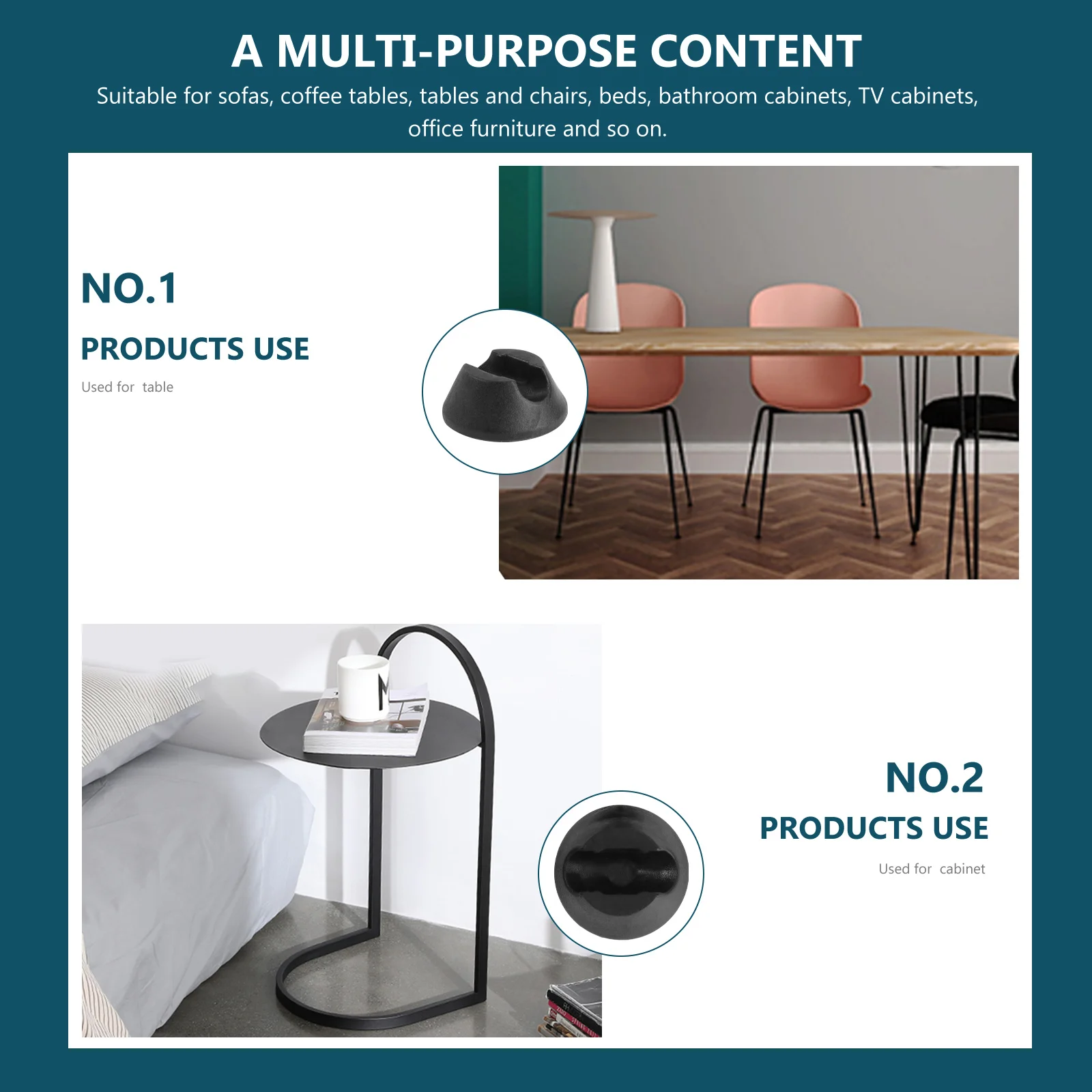 Рисунок 2 - Нескользящие колпачки для ножек стула