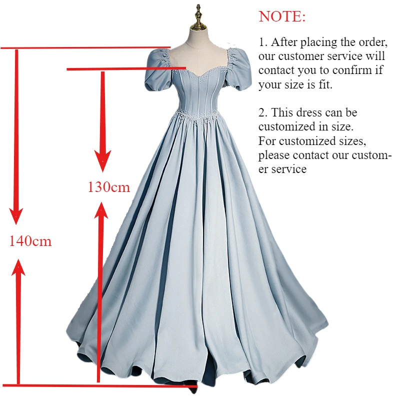 BeitifuBaby Palace Style Women's Evening Dresses Light Luxury Satin Lace-up Slimming Banquet Ball Gown Skirt Prom Dress Vestidos, view 6