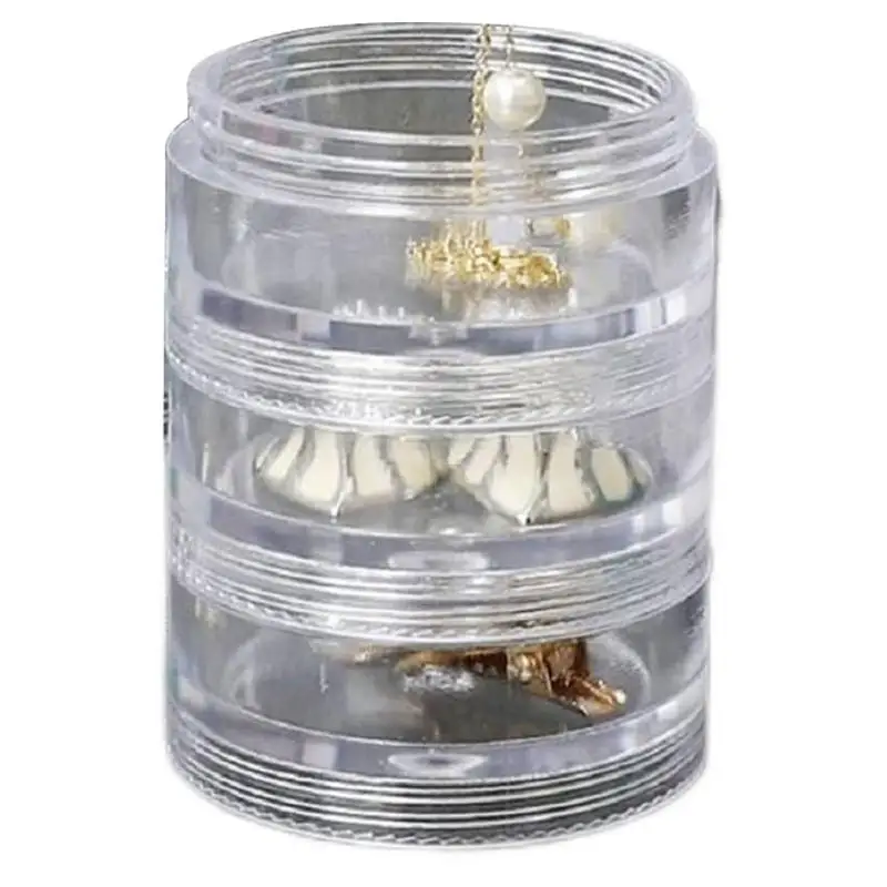 Travel Cosmetic Jar Small Travel Containers For Creams Clear Jars Containers For Cosmetic Lotion Cream Makeup Bead Eye Shadow 3