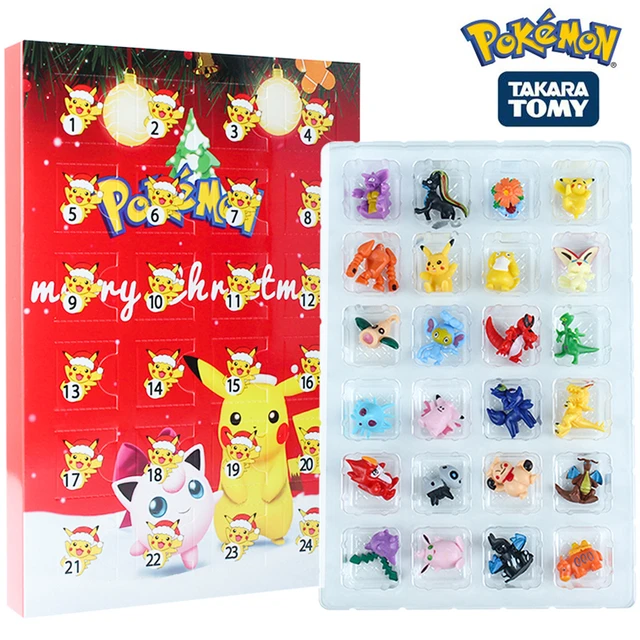 Pokemon - calendrier de l'avent, petits cadeaux