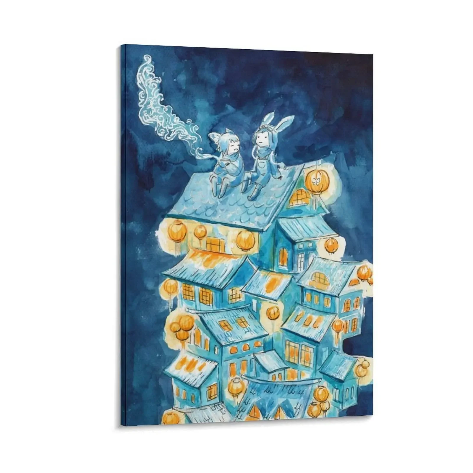 

Stargazing Canvas Painting house decorations wall decoration painting