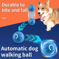 Smart Dog Toy Ball Electronic Interactive Pet Toy Moving Ball USB Automatic Moving Jumping Bouncing Toy Ball Puppy Cat Product 2