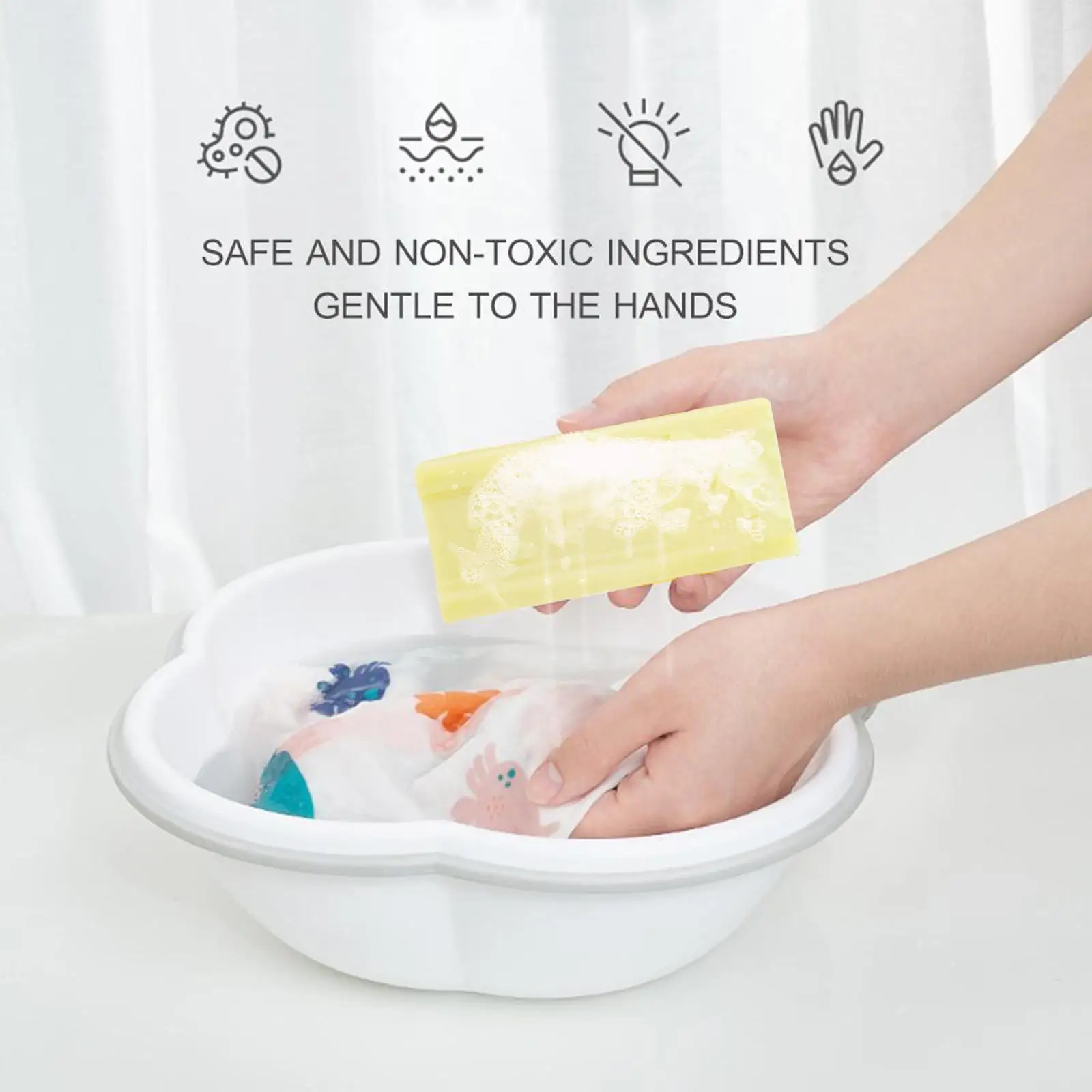 1-3pcs Underwear Cleaning Soap Bar Natural Laundry Soap Remover Clean Old Soap For Deep Cleaning Removing Odors And Stains 4