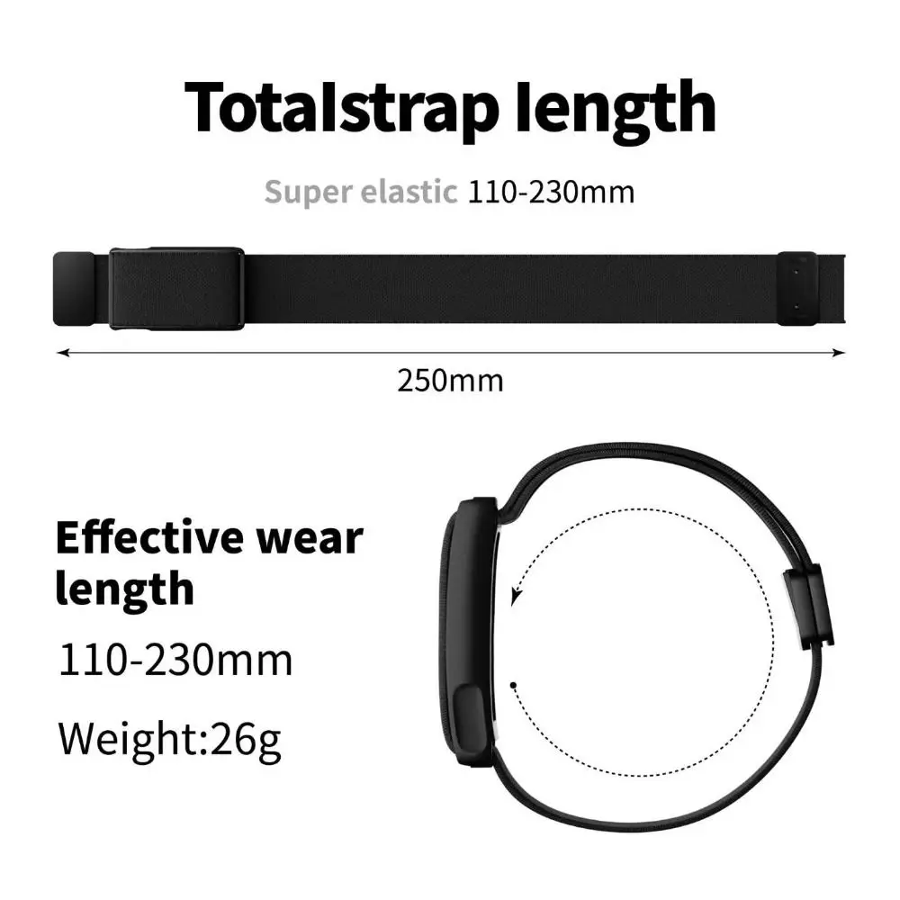 Nylon Sport Band - Magnetic Adjustable Fitness Tracker Strap, Soft & Breathable Replacement Wristband