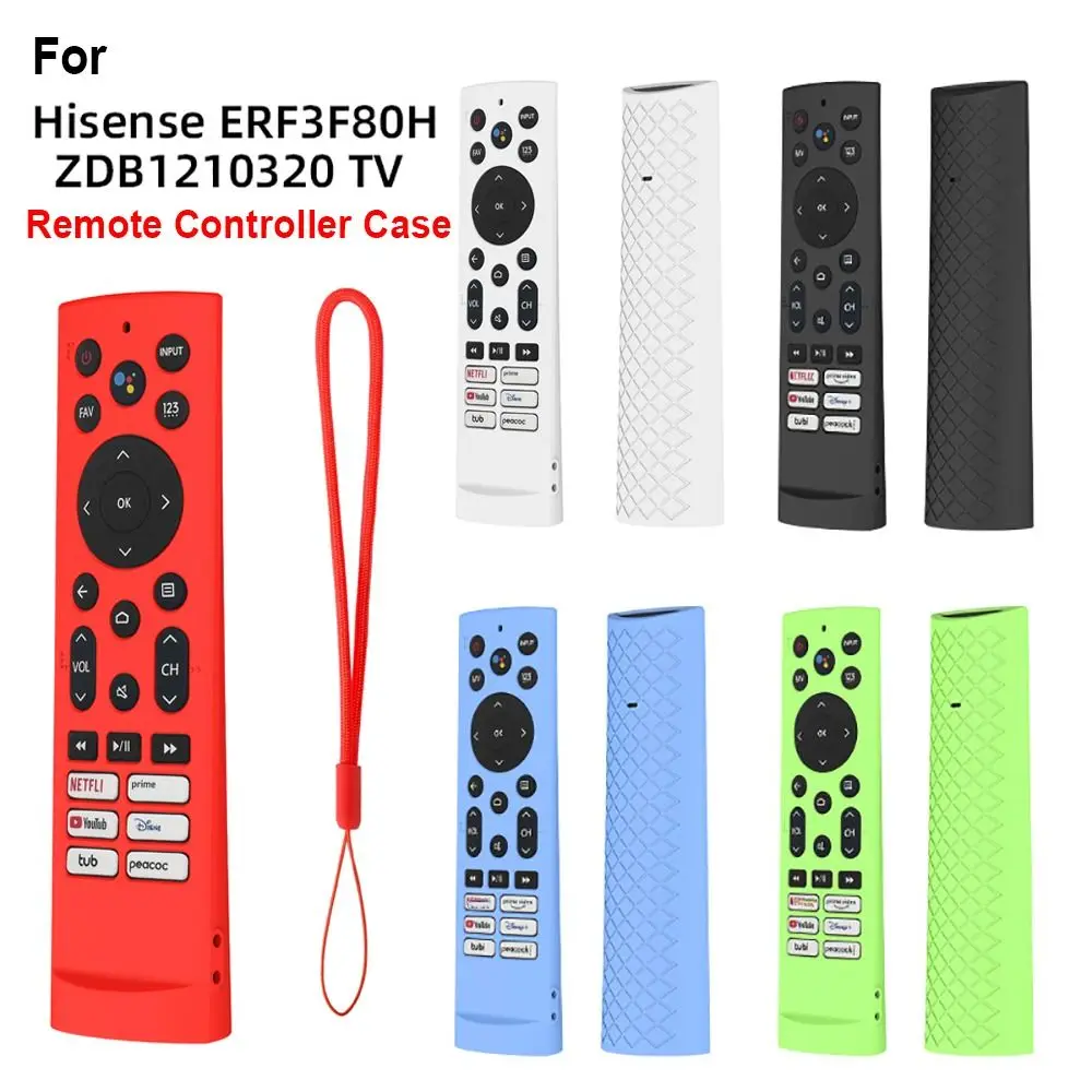 Silicone TV Remote Controller Cover Protective Case For Hisense ERF3F80H ZDB1210320