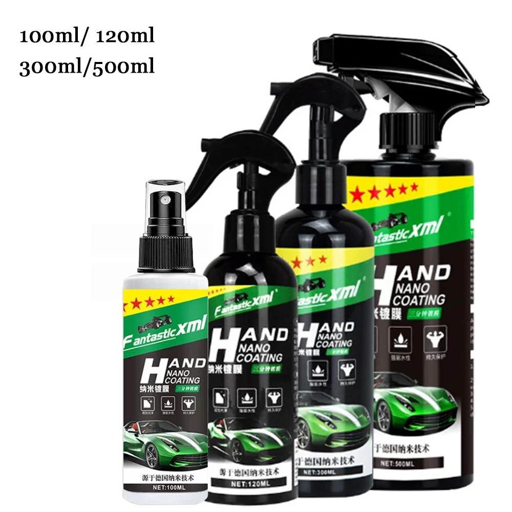 Nano Ceramic 100ml500ml Car Coating Auto Detailing Products Liquid Spray Polish Wax Film Paint