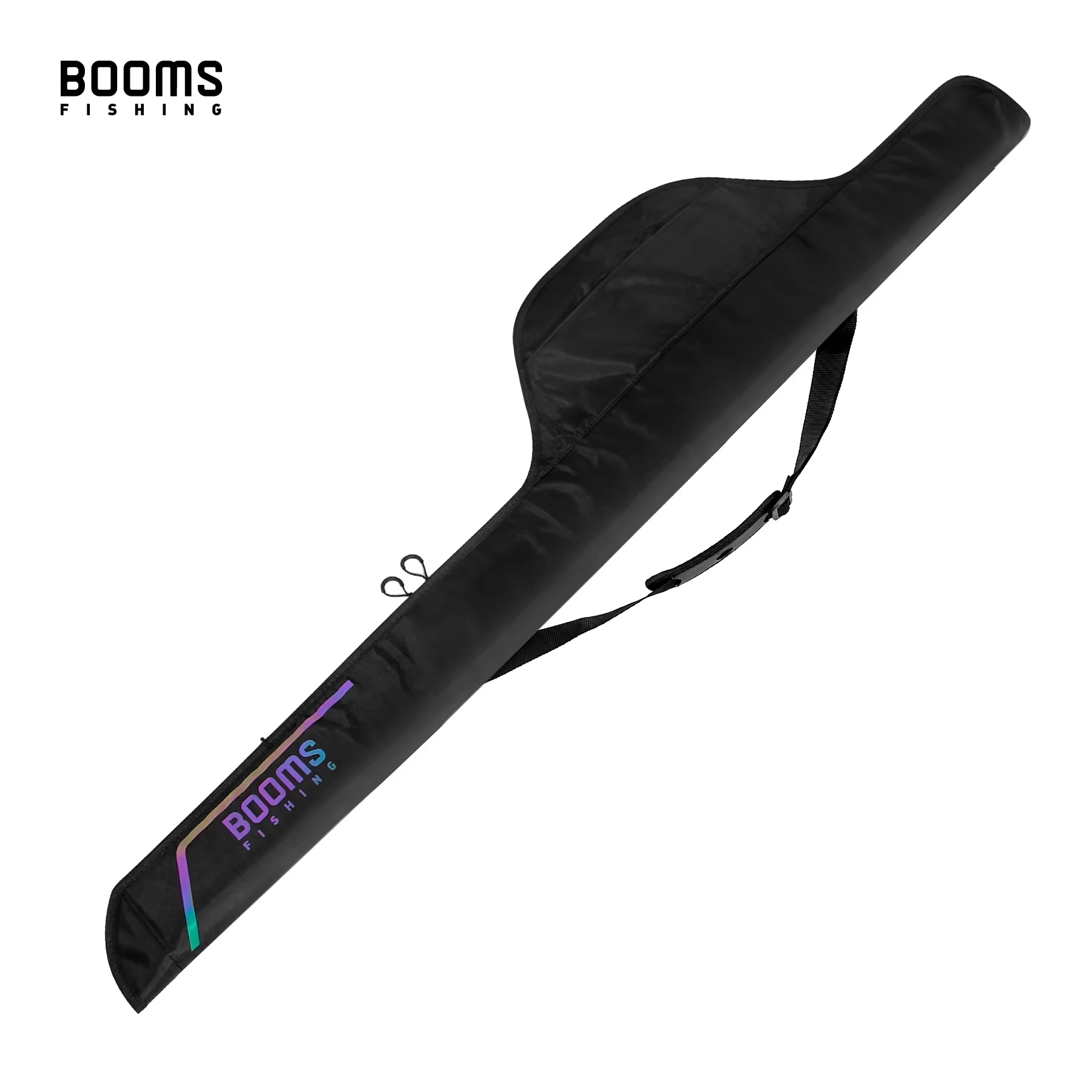 Booms Fishing PB4 housse canne à pêche pliable nylon 135-185 cm pour moulinets et cannes multiples