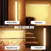 30CM/11.81inch Magnetic Smart Sensor Cabinet Light Rechargeable Night Light Home Closet Light Support Infinitely Dimmable 5