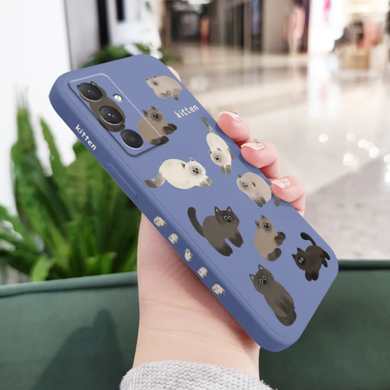 Color Changing Cat Phone Case Cover - Vibrant & Fun Design
