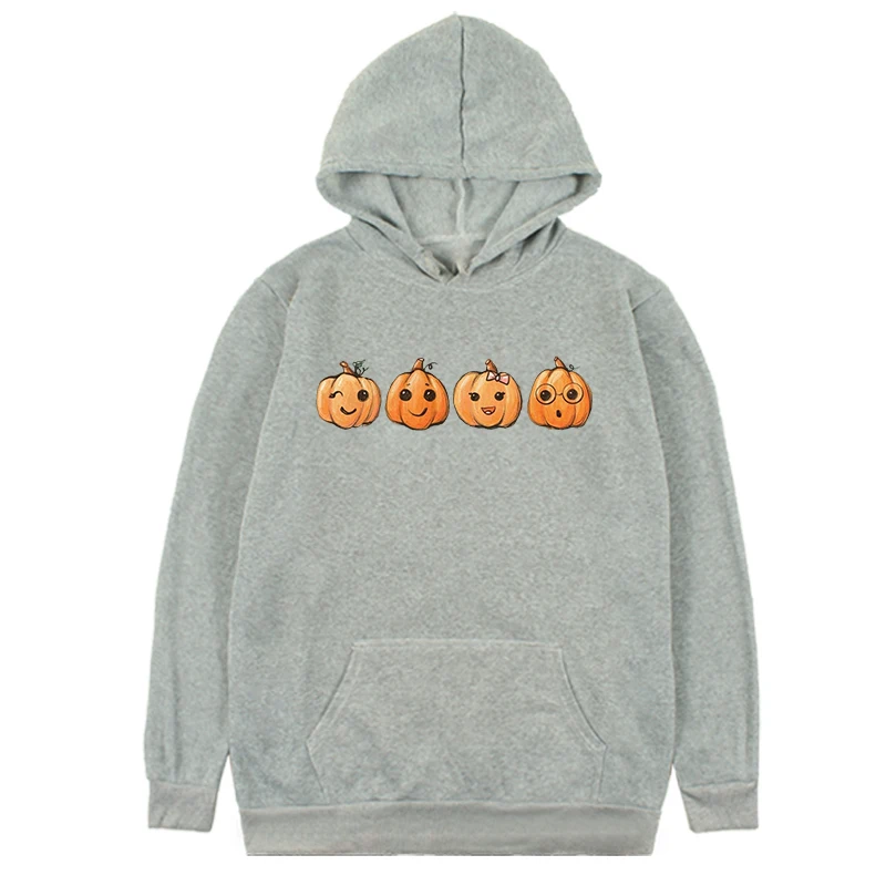 Pumpkin Sweatshirt Fall Pumpkin Hoodie Streetwear Women Pumpkin Sweatshirt Halloween Fall Hoodies Women m