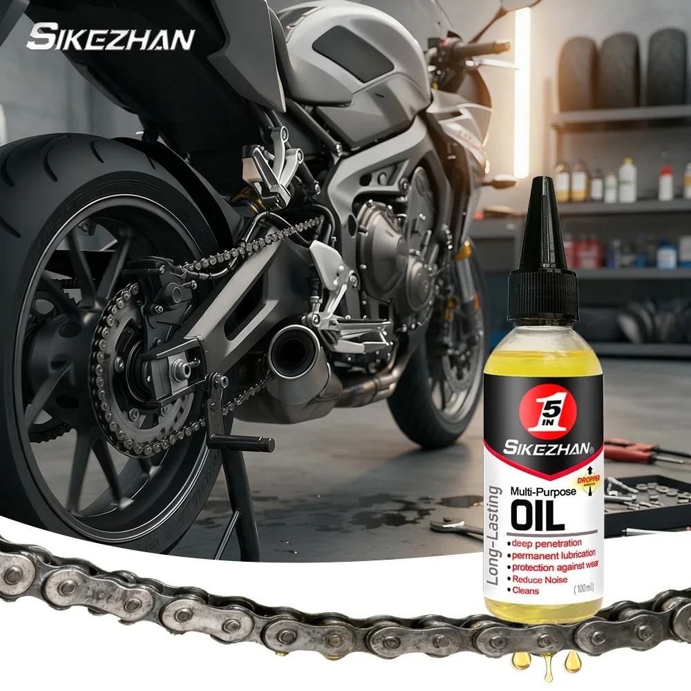 Mineral Oil Motorbike Chain Lubricant Reduces Friction