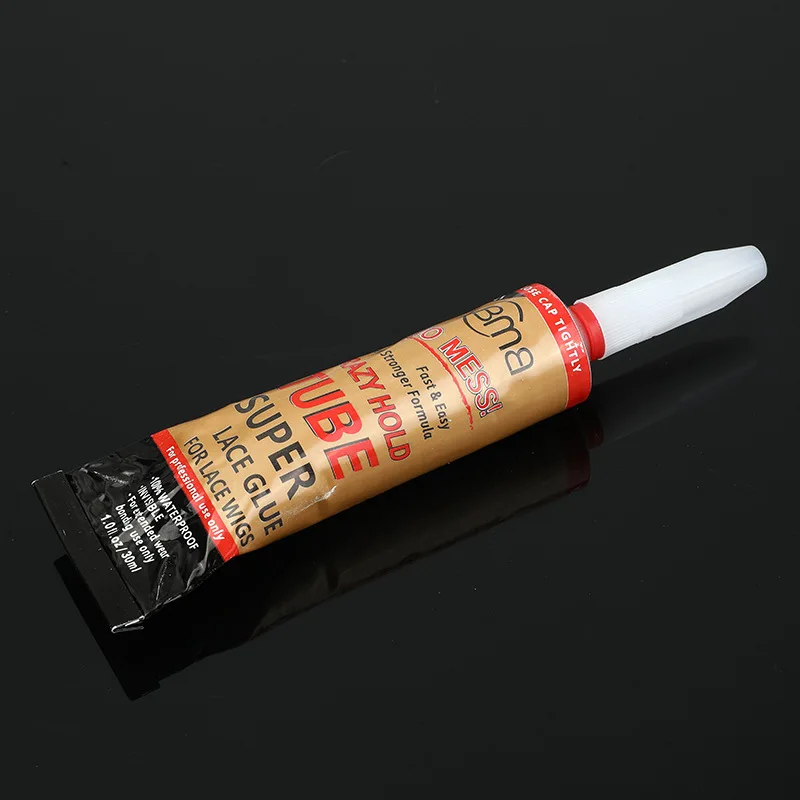 BMB Crazy Lasting TUBE Super Lace Glue Waterproof Wig Bonding Glue Hair Replacement Adhesive Strong Hold Transparent Hair Glue 5