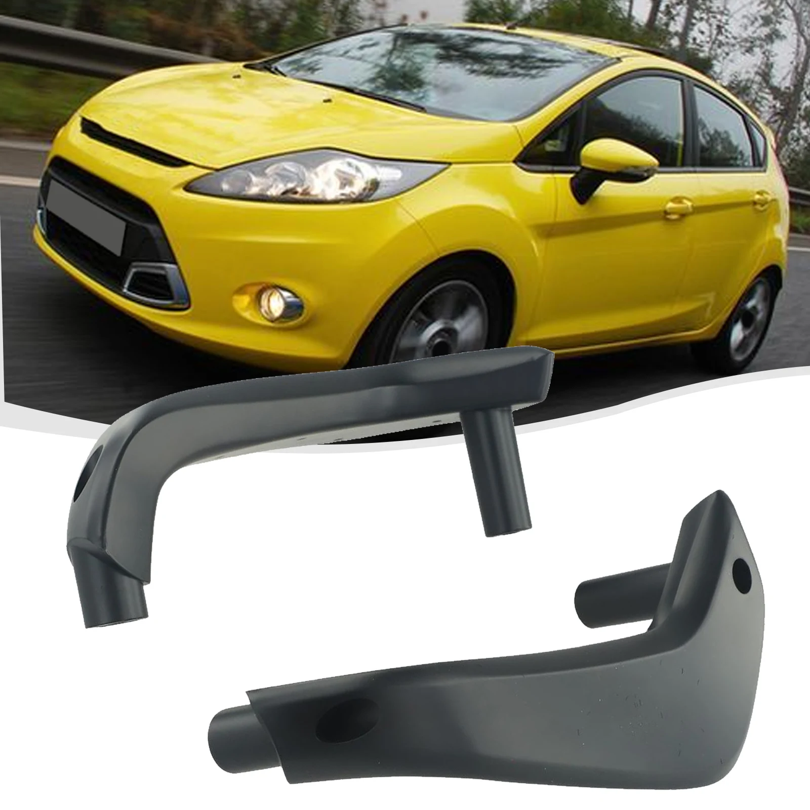 

2x Black Interior Left And Right Door Pull Handle Plastic For Ford Fiesta 2011-20 Manual Only D2BBA23942CA35B8 D2BBA23943CA35B8