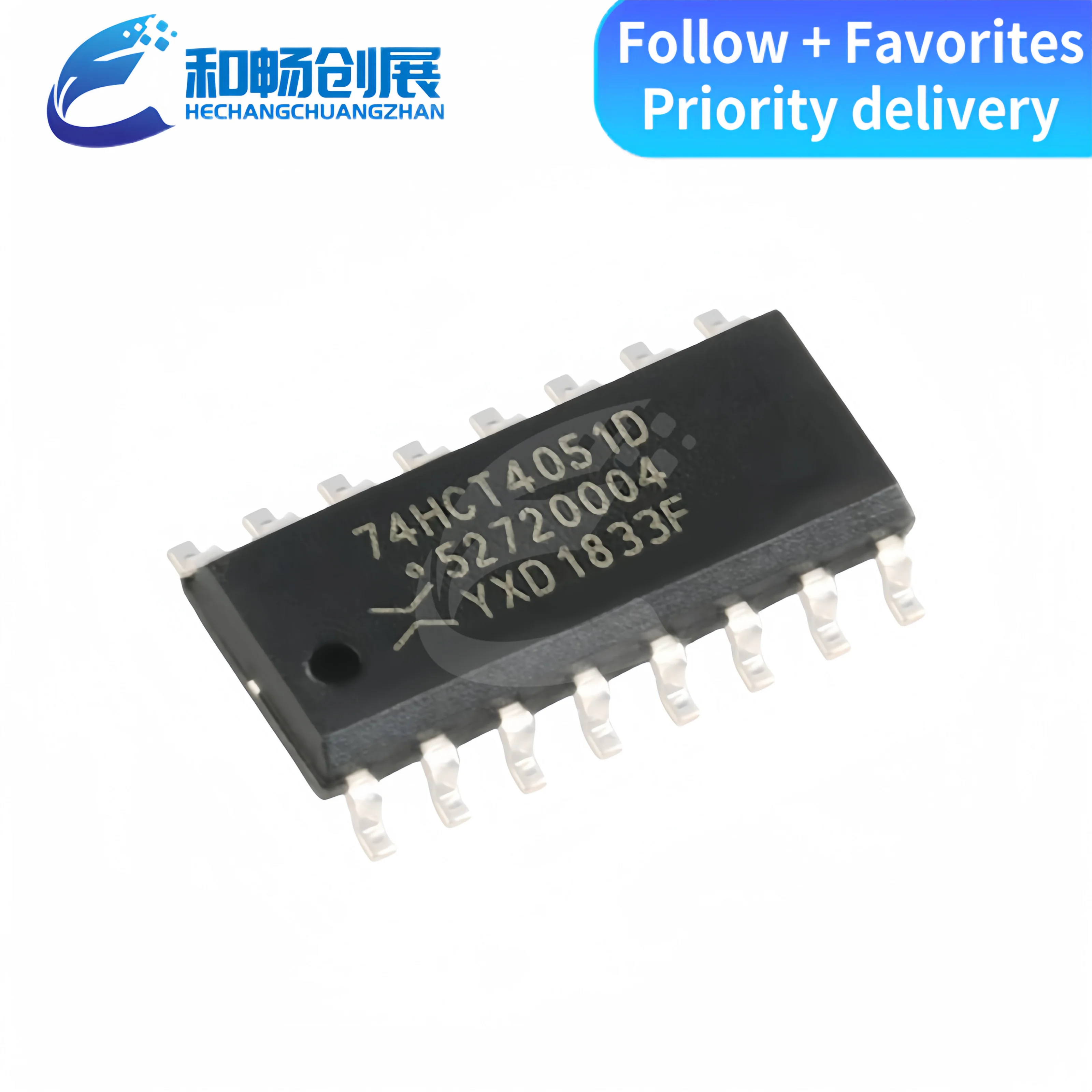

Новый оригинальный 74HCT4051D SOP-16 8-канальный аналоговый мультиплексор/решает