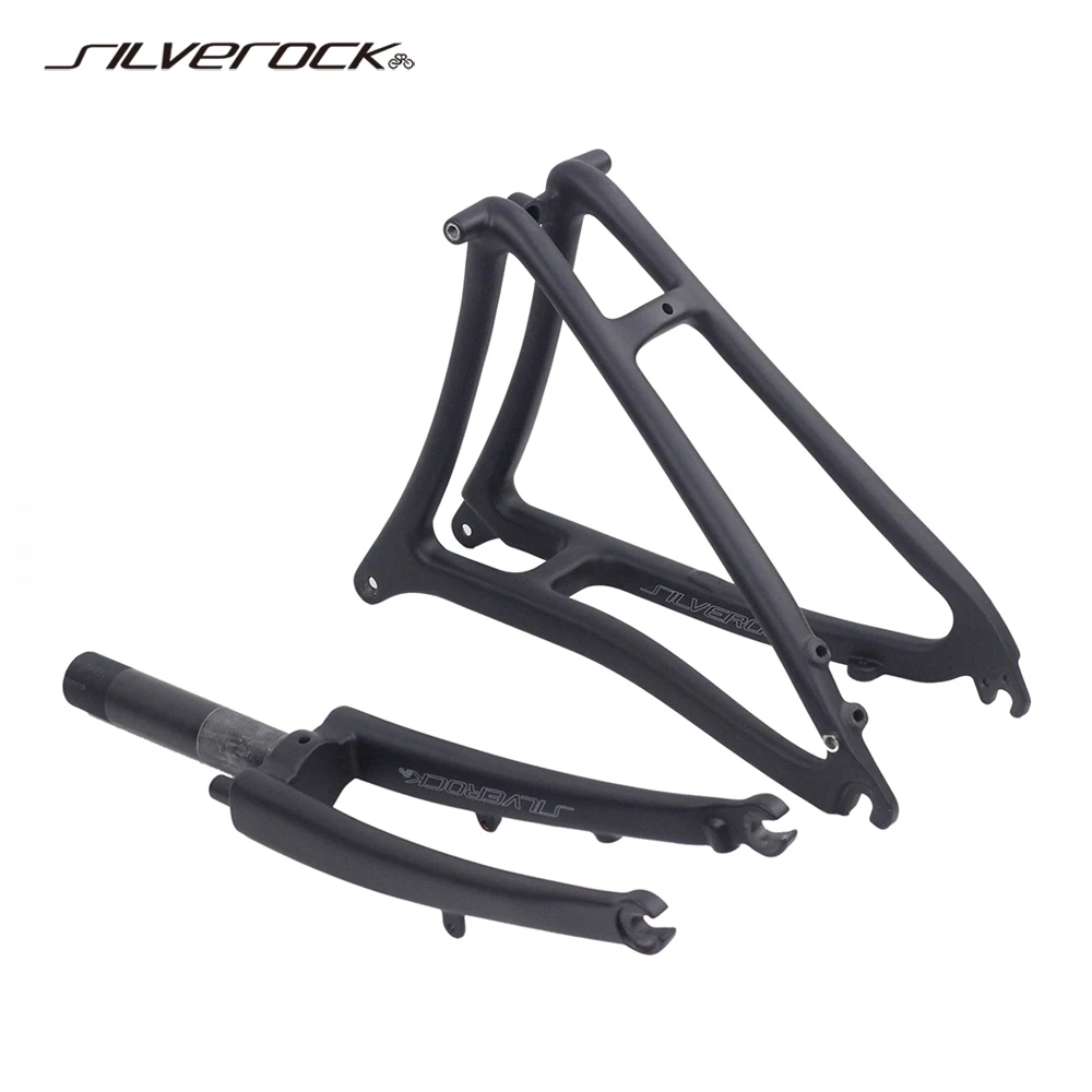 SILVEROCK Carbon Front Fork Rear Triangle 16