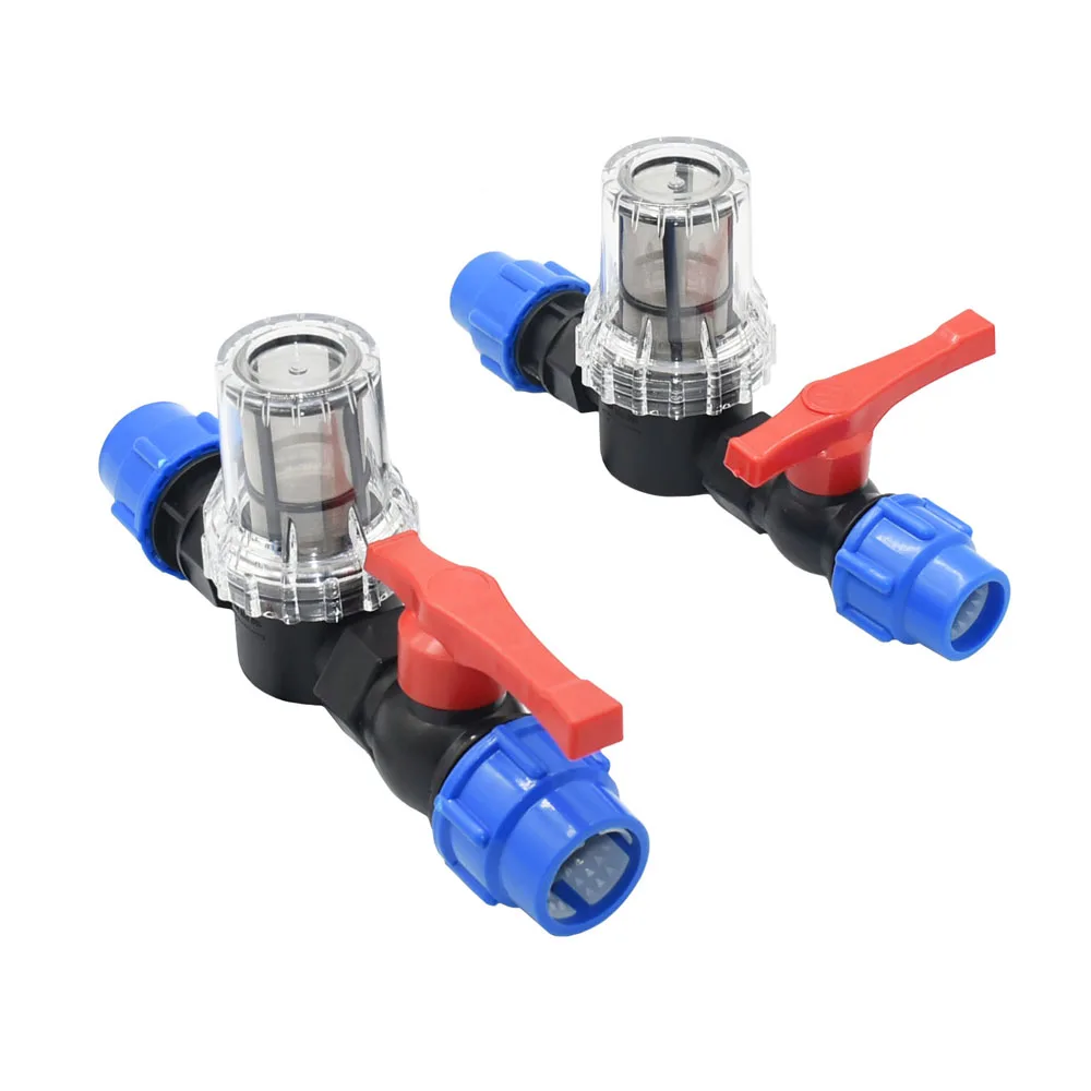 20/25/32mm Water Pipe Quick Connector Filter Garden Irrigation System