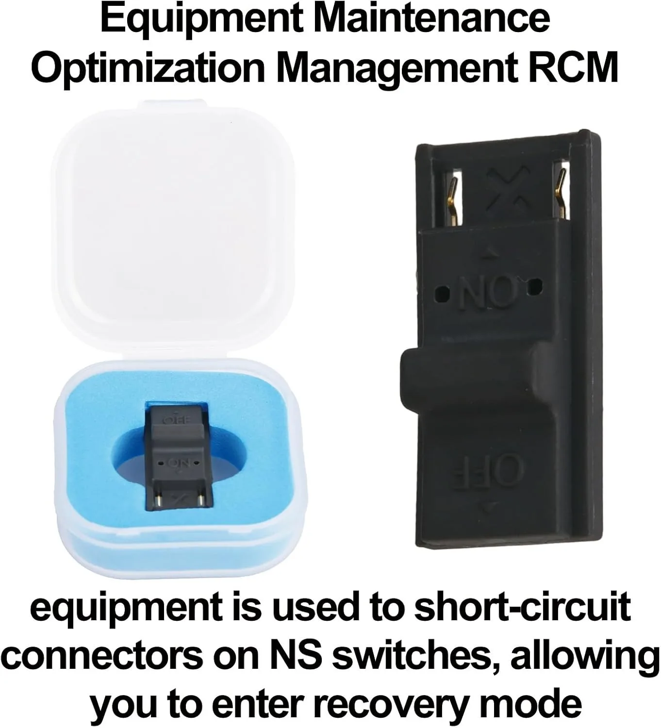 RCM Switch Soldering Jig - Plastic Short-Circuit Tool for RCM Mode