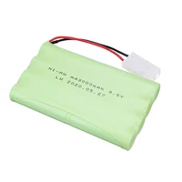 9.6v 3000mAh 5000mAh 6800mAh Rechargeable Battery or 700mAh 1400mAh Nimh NiCD AA Battery Pack For Rc toys Cars Tanks Robots Guns 4